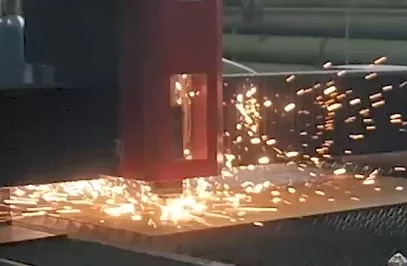 Видео FL-L1530F-30000-Raycus Лазерный станок для резки листового металла