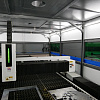 FL-L1560FH-12000-Raycus Металлорезчик лазерный для раскроя листового металла с кабинетной защитой